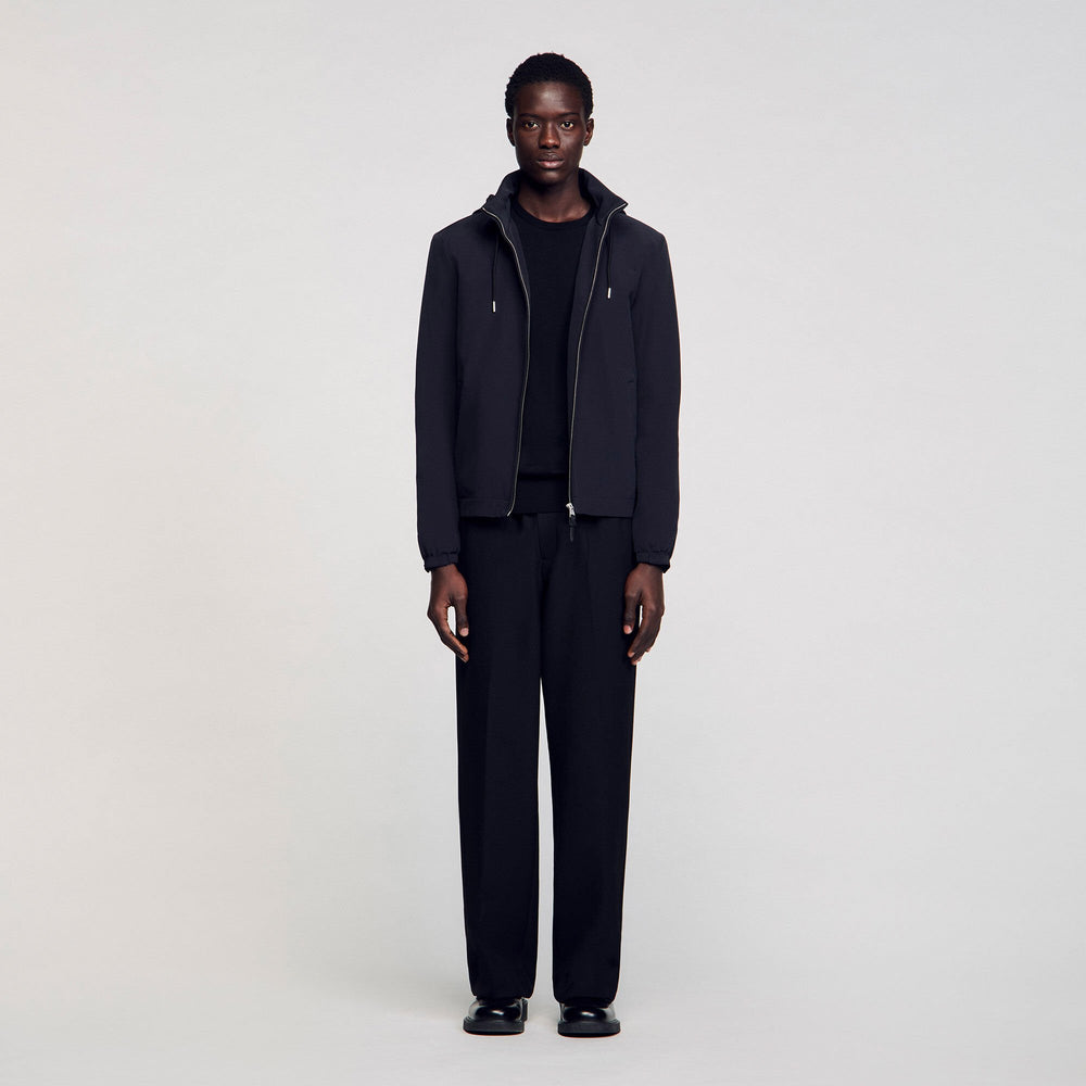 Sandro Men Zip-up hooded jacket