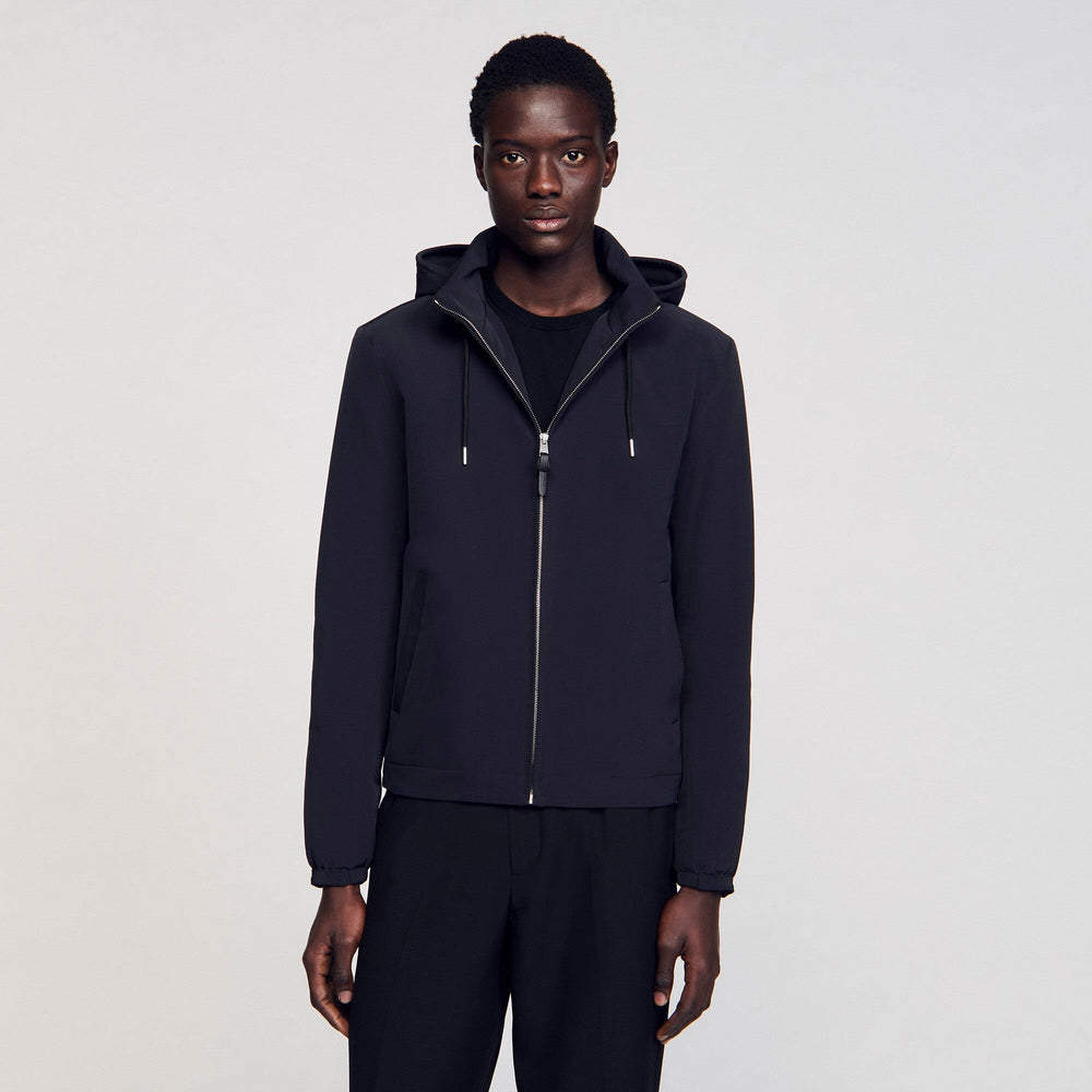 Sandro Men Zip-up hooded jacket