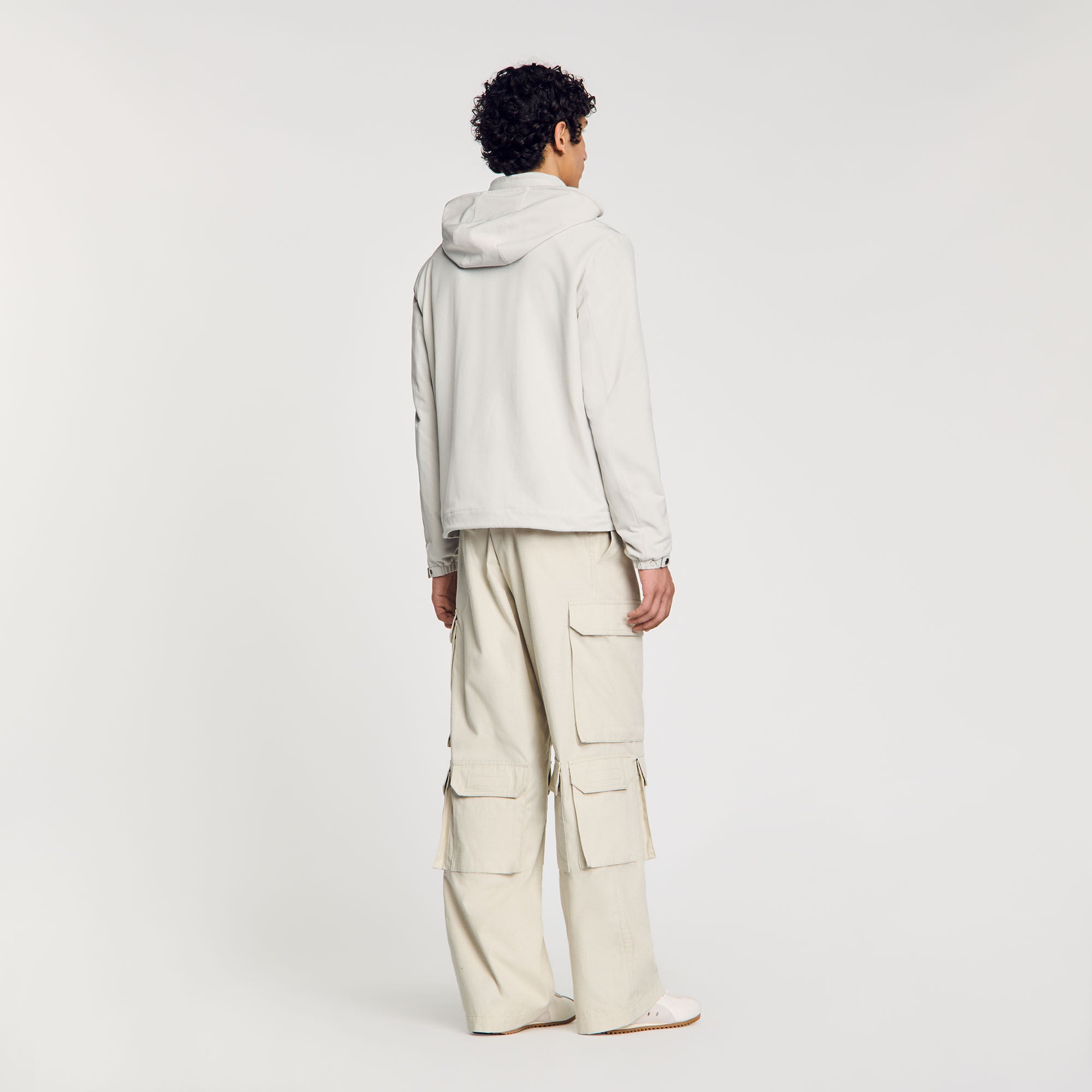 Sandro Men Zip-up hooded jacket