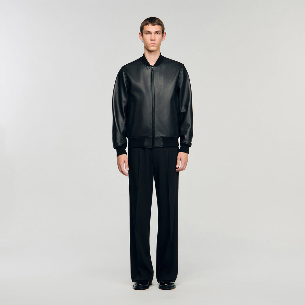 Sandro Men Leather jacket