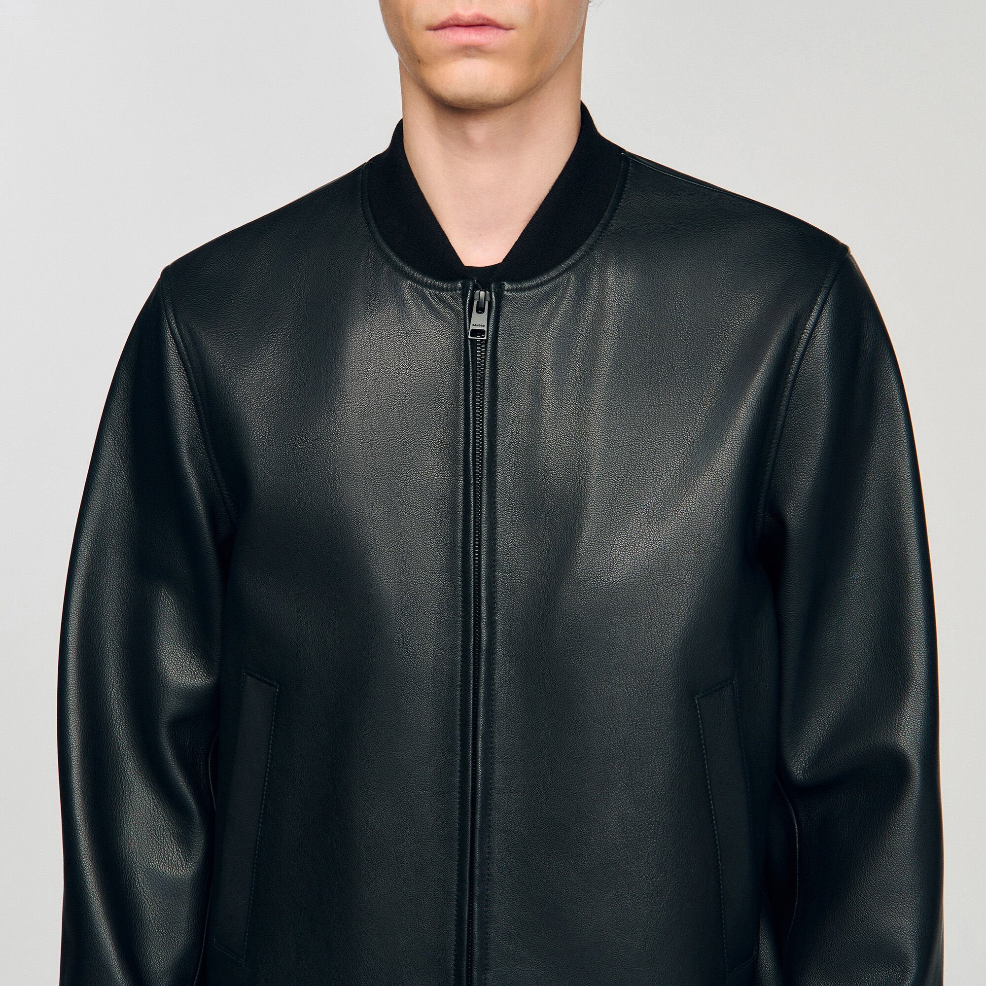 Sandro Men Leather jacket