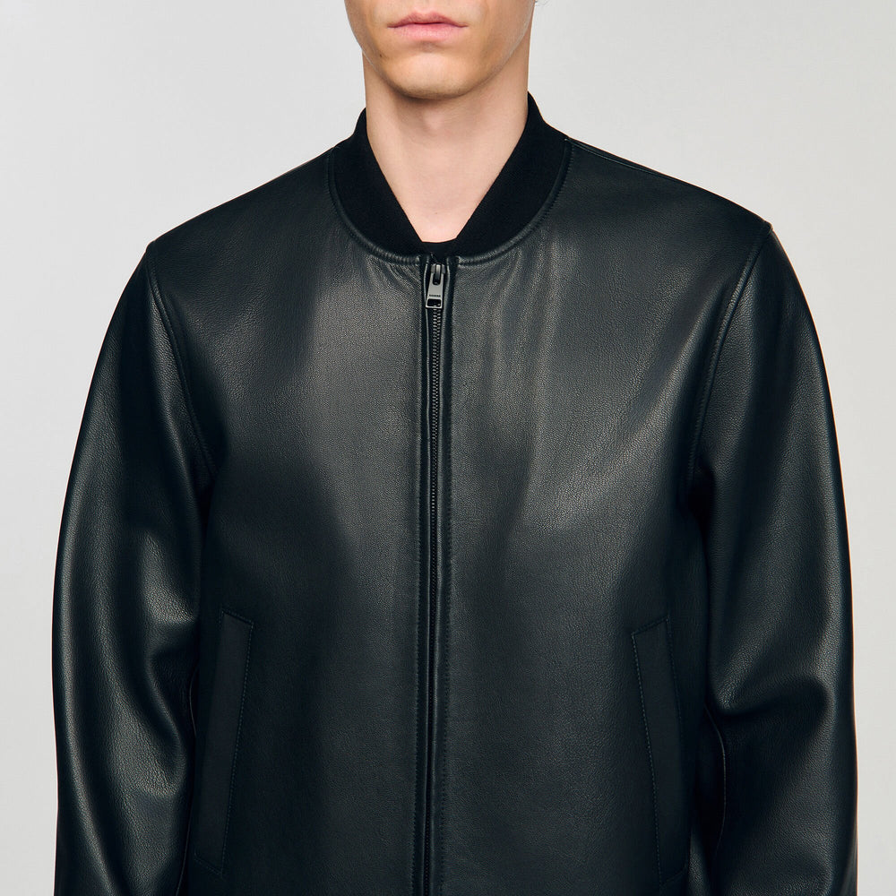 Sandro Men Leather jacket