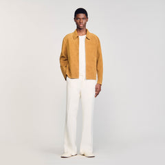 Sandro Men Split leather jacket