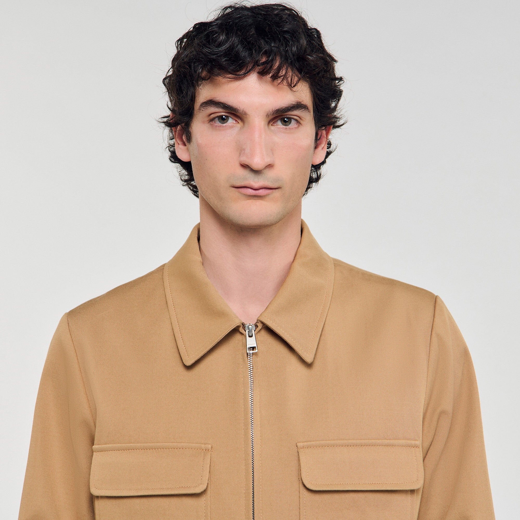 Sandro Men Zip-up pocket jacket