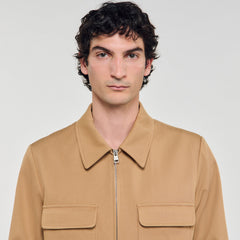 Sandro Men Zip-up pocket jacket