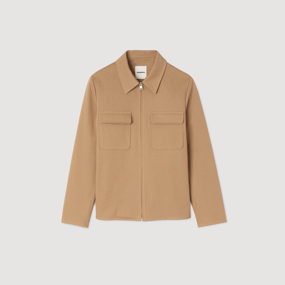 Sandro Men Zip-up pocket jacket