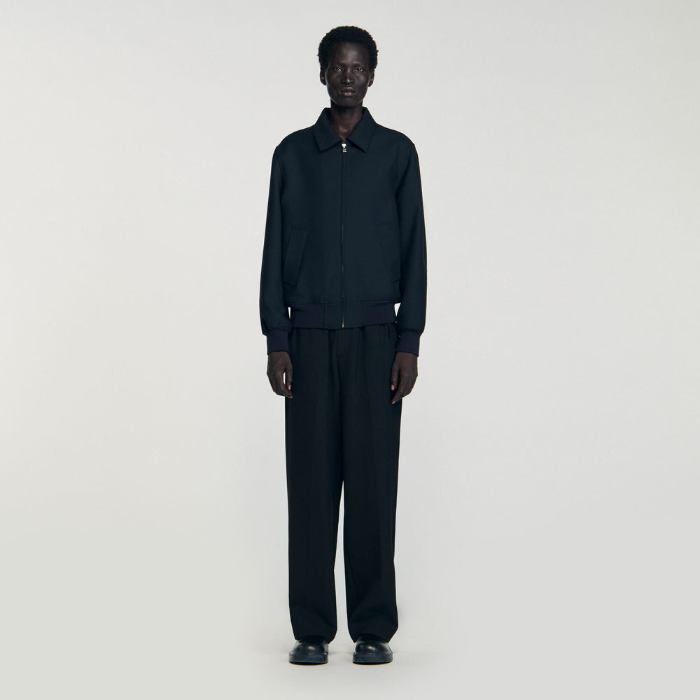 Sandro Men Casual zip-up jacket