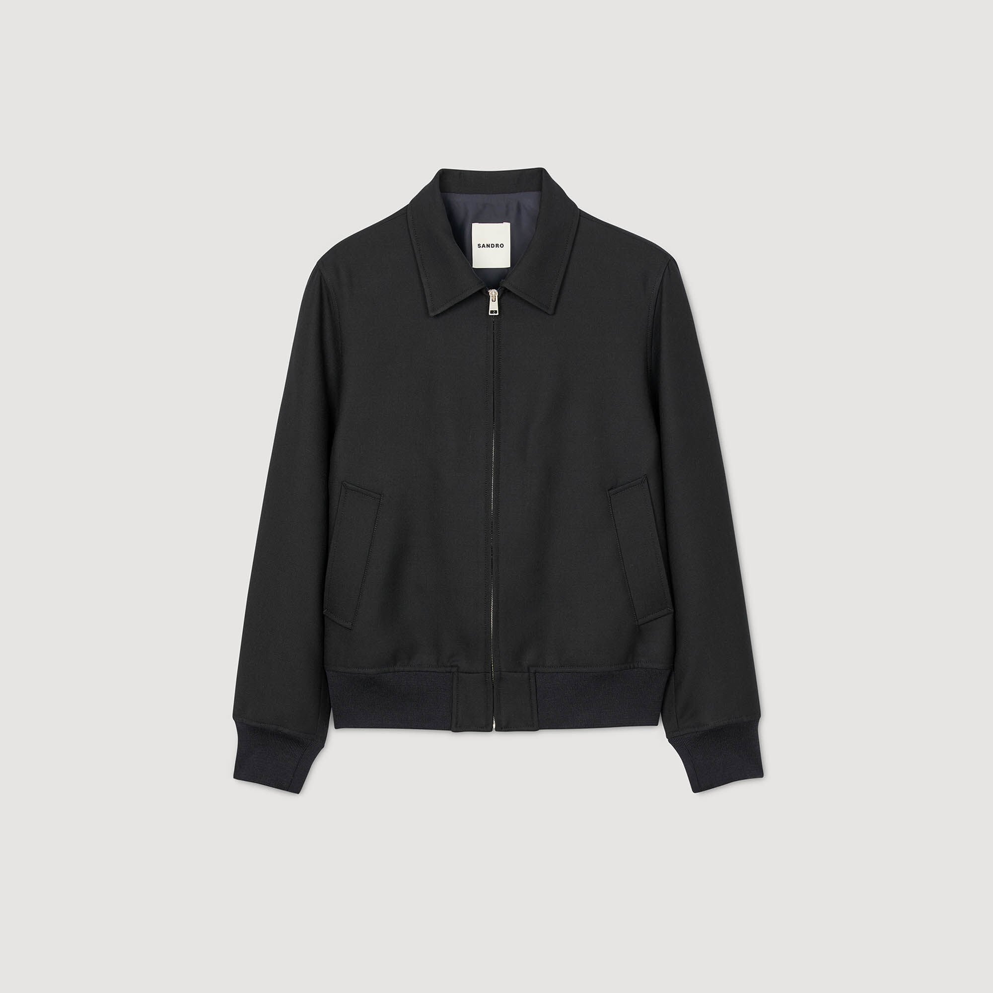 Sandro Men Casual zip-up jacket
