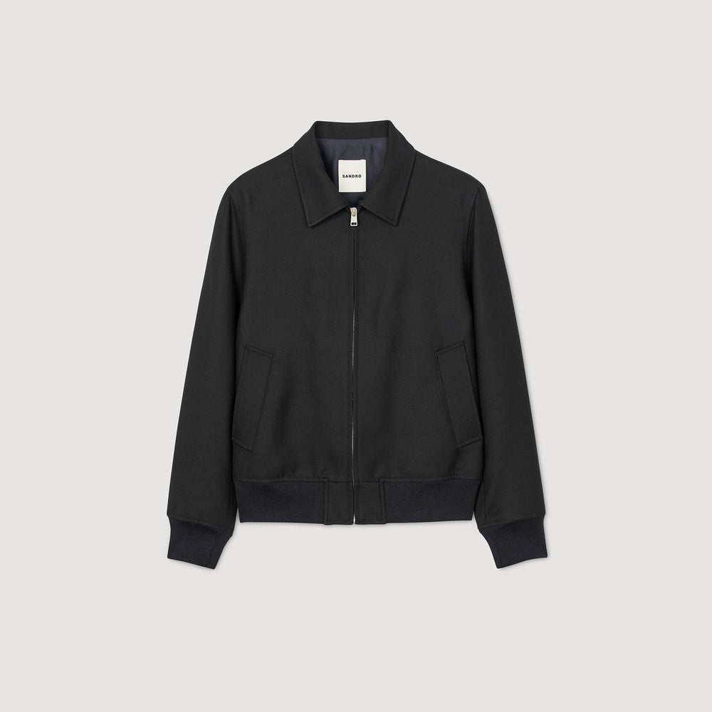 Sandro Men Casual zip-up jacket