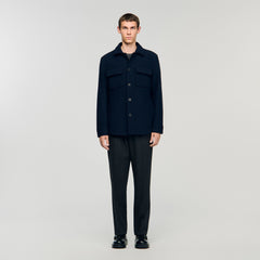 Sandro Men Wool overshirt