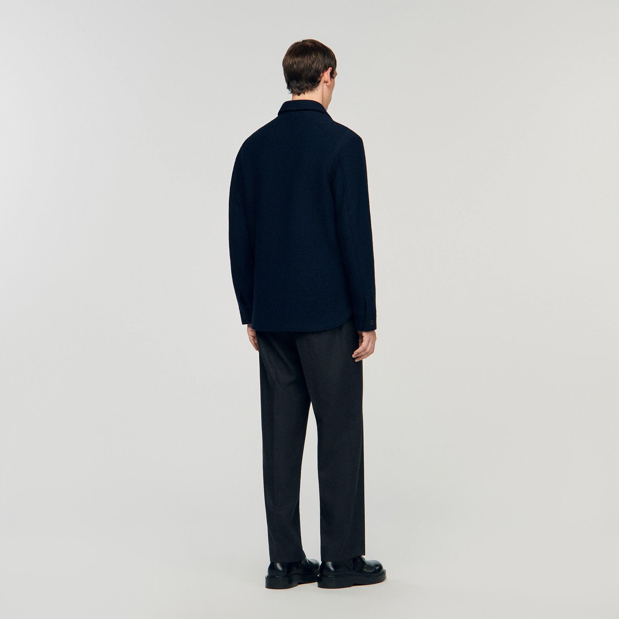Sandro Men Wool overshirt