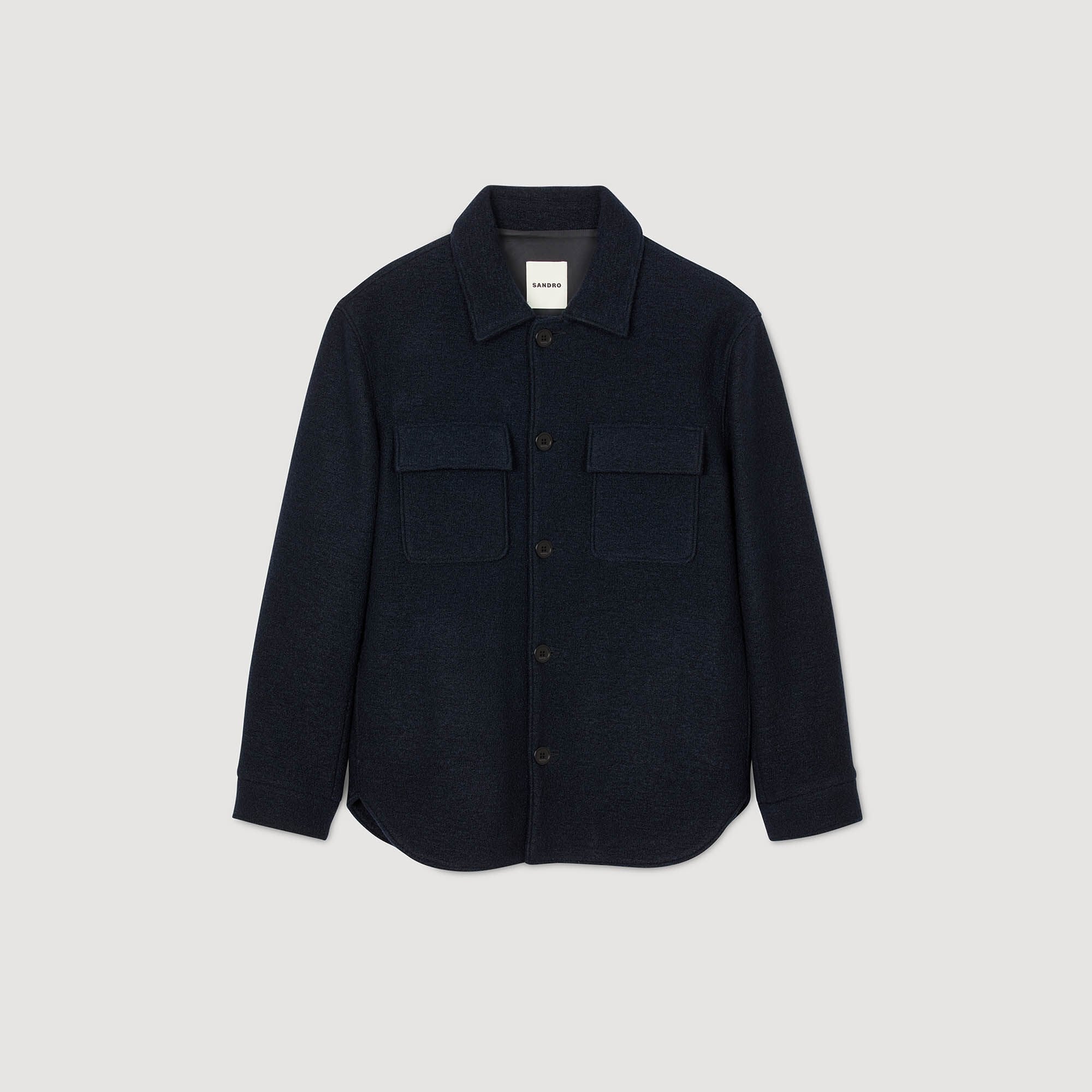 Sandro Men Wool overshirt