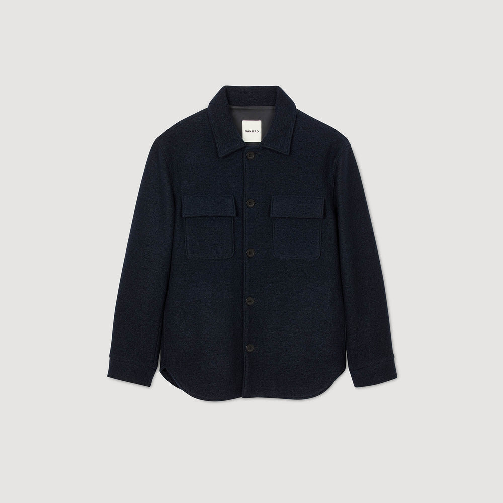 Sandro Men Wool overshirt