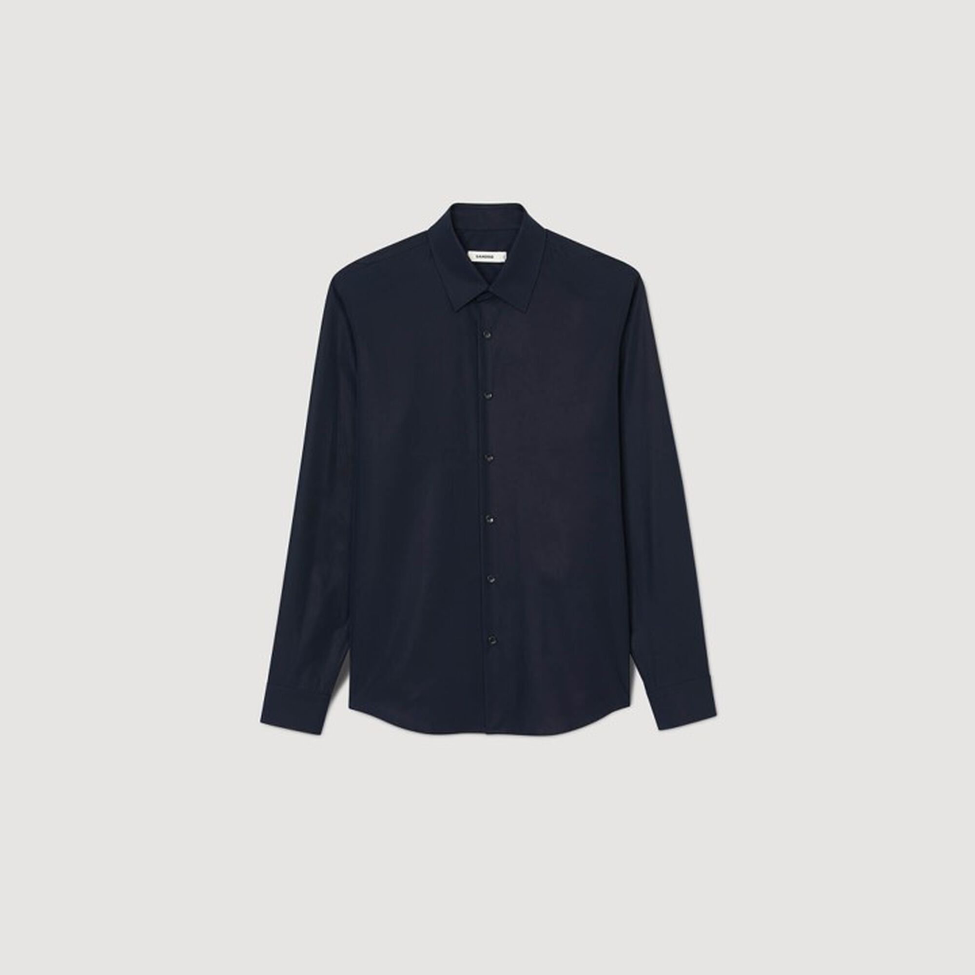 Sandro Men Fitted stretch cotton shirt