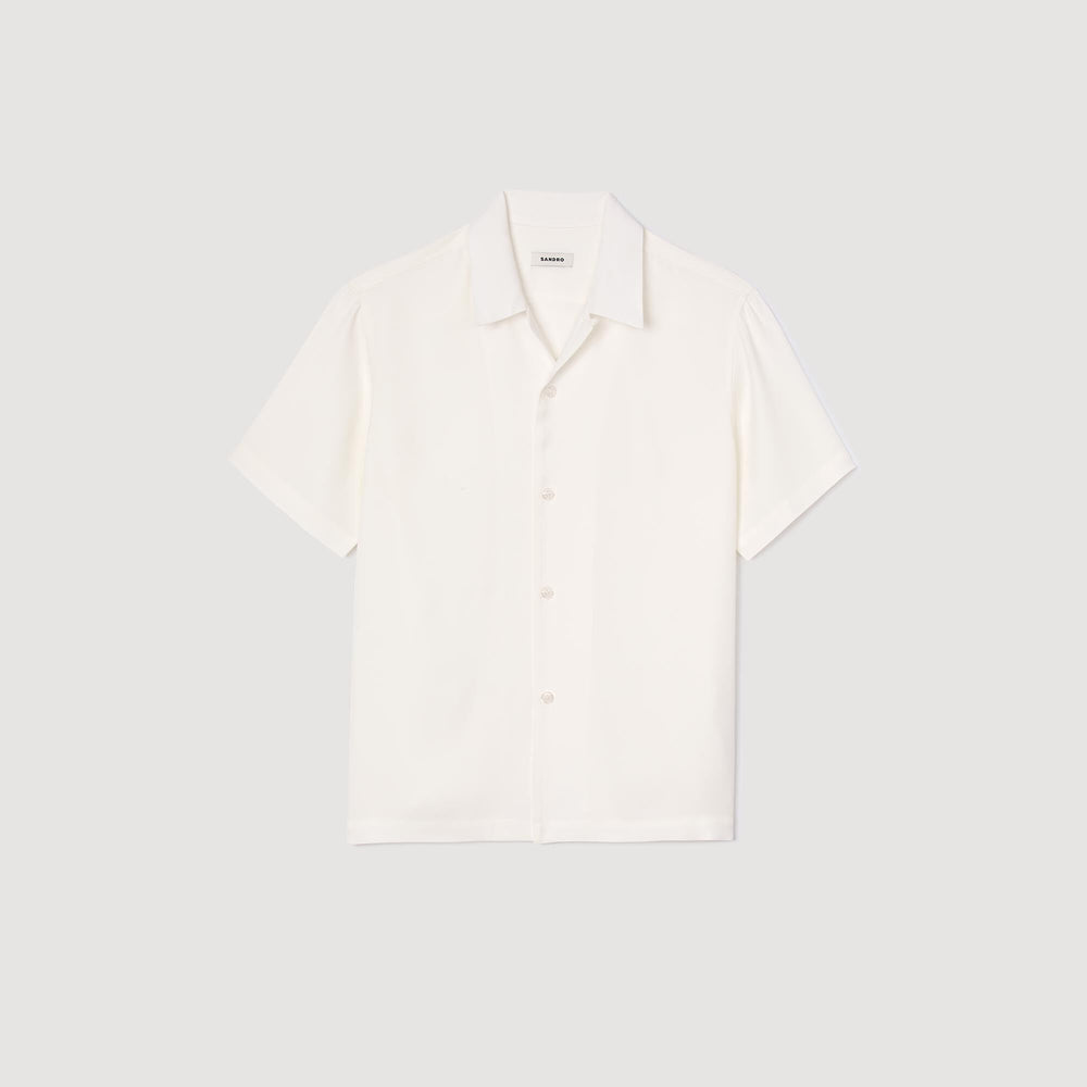 Sandro Men Shark collar shirt