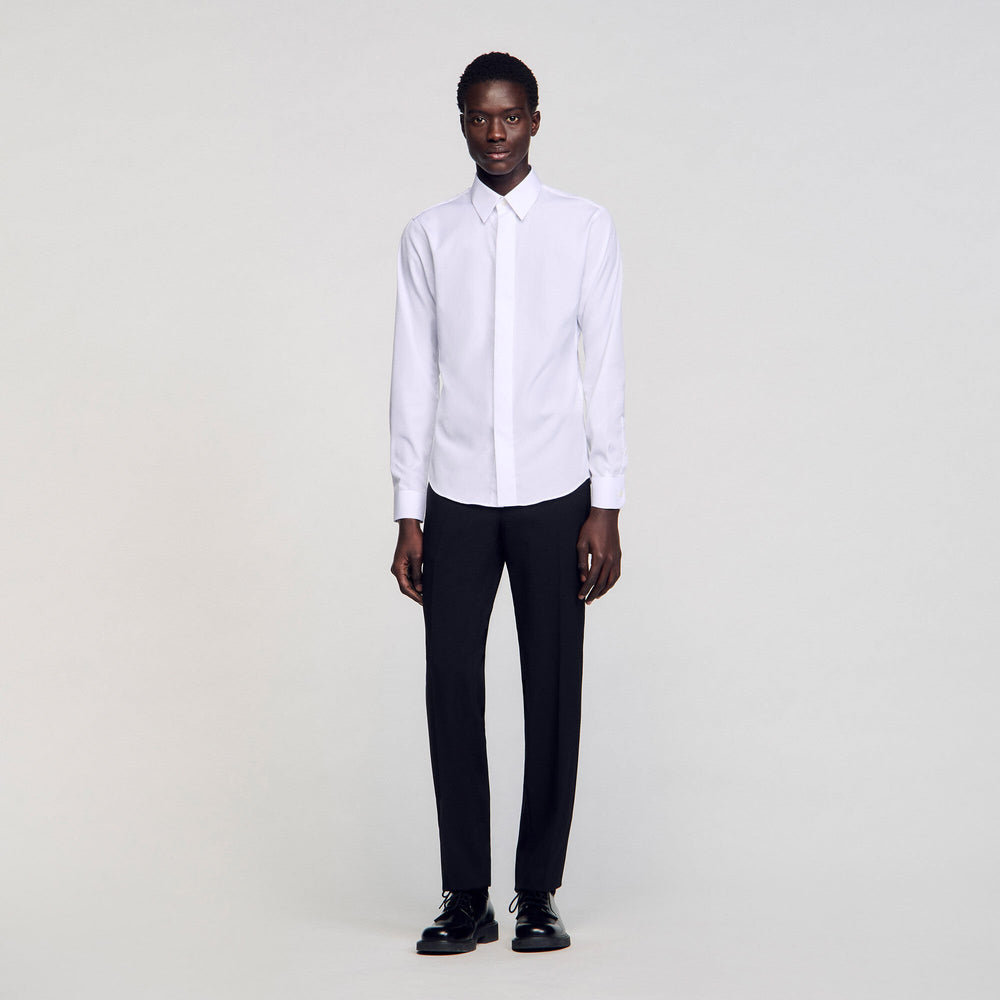 Sandro Men Cotton shirt