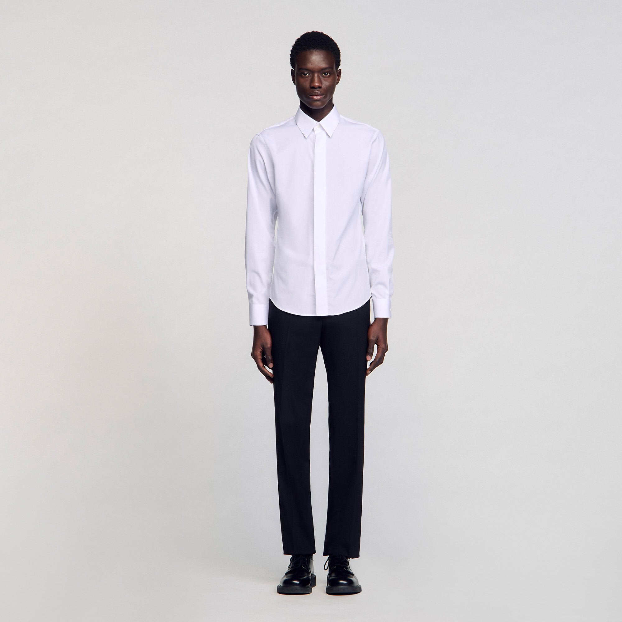 Sandro Men Cotton shirt