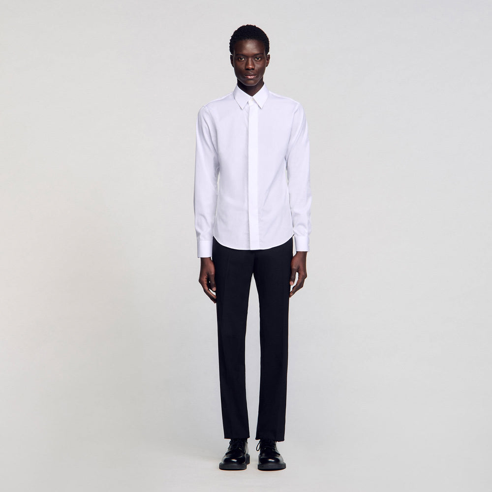 Sandro Men Cotton shirt