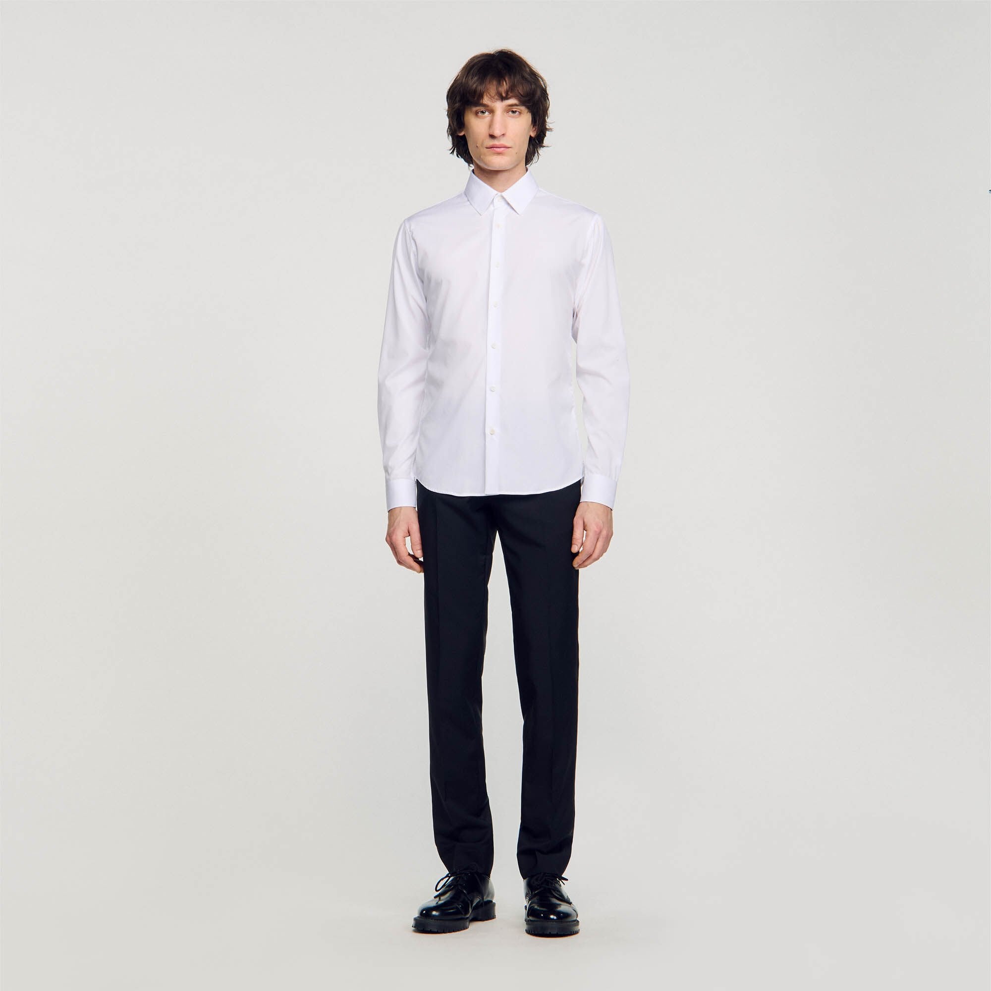 Sandro Men Long-sleeved shirt