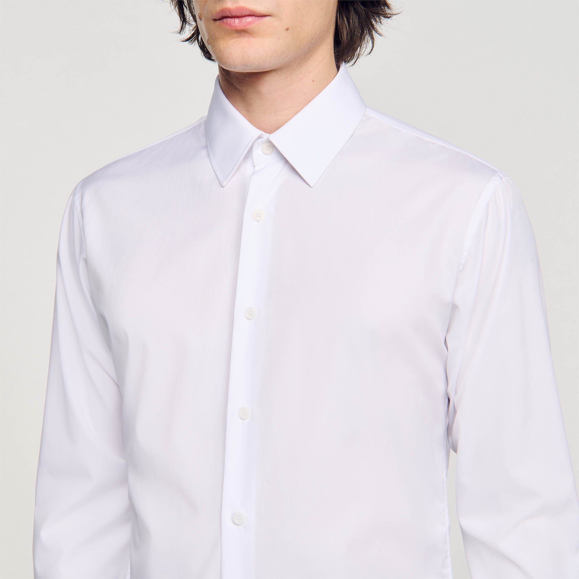 Sandro Men Long-sleeved shirt
