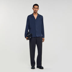 Sandro Men Flowy shirt