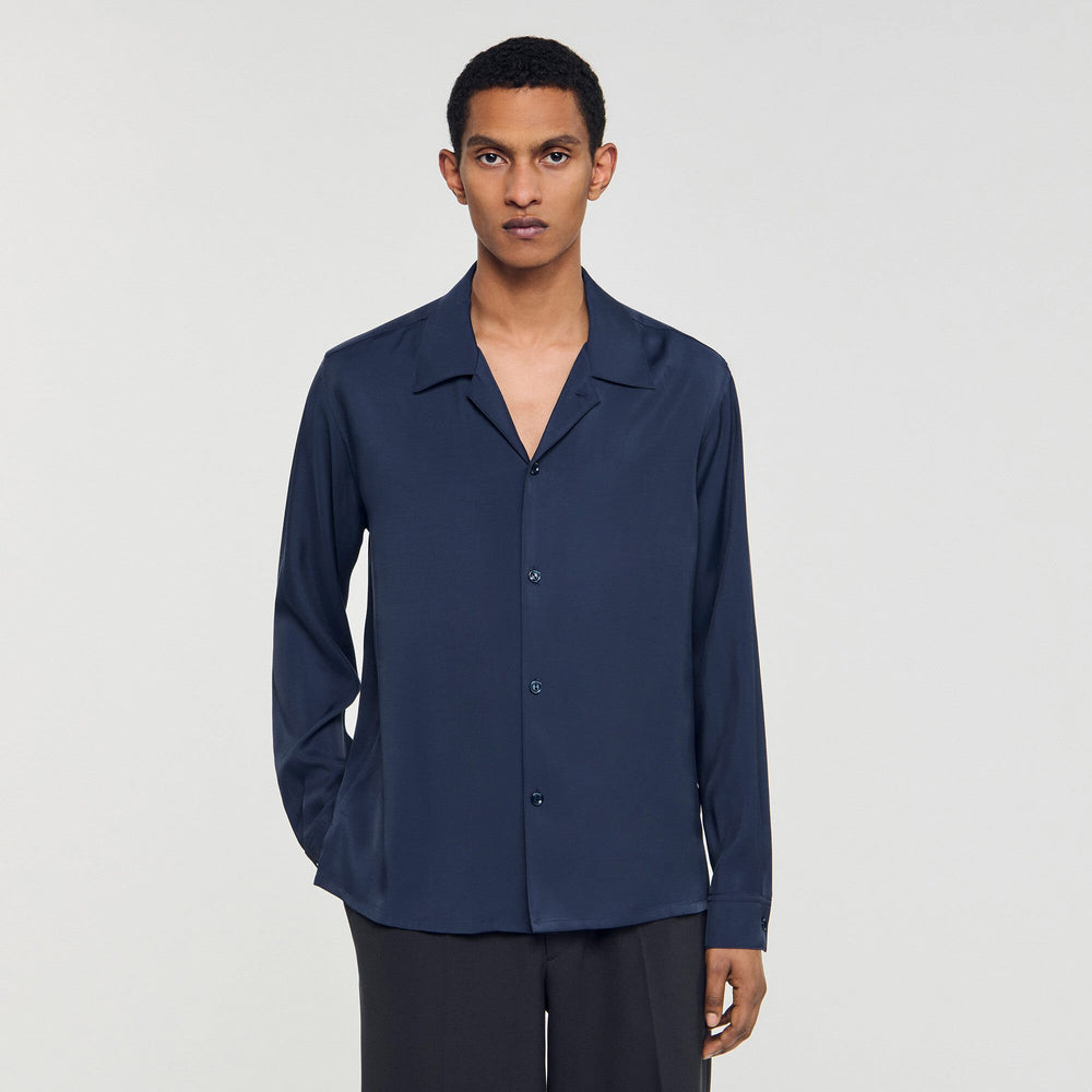 Sandro Men Flowy shirt