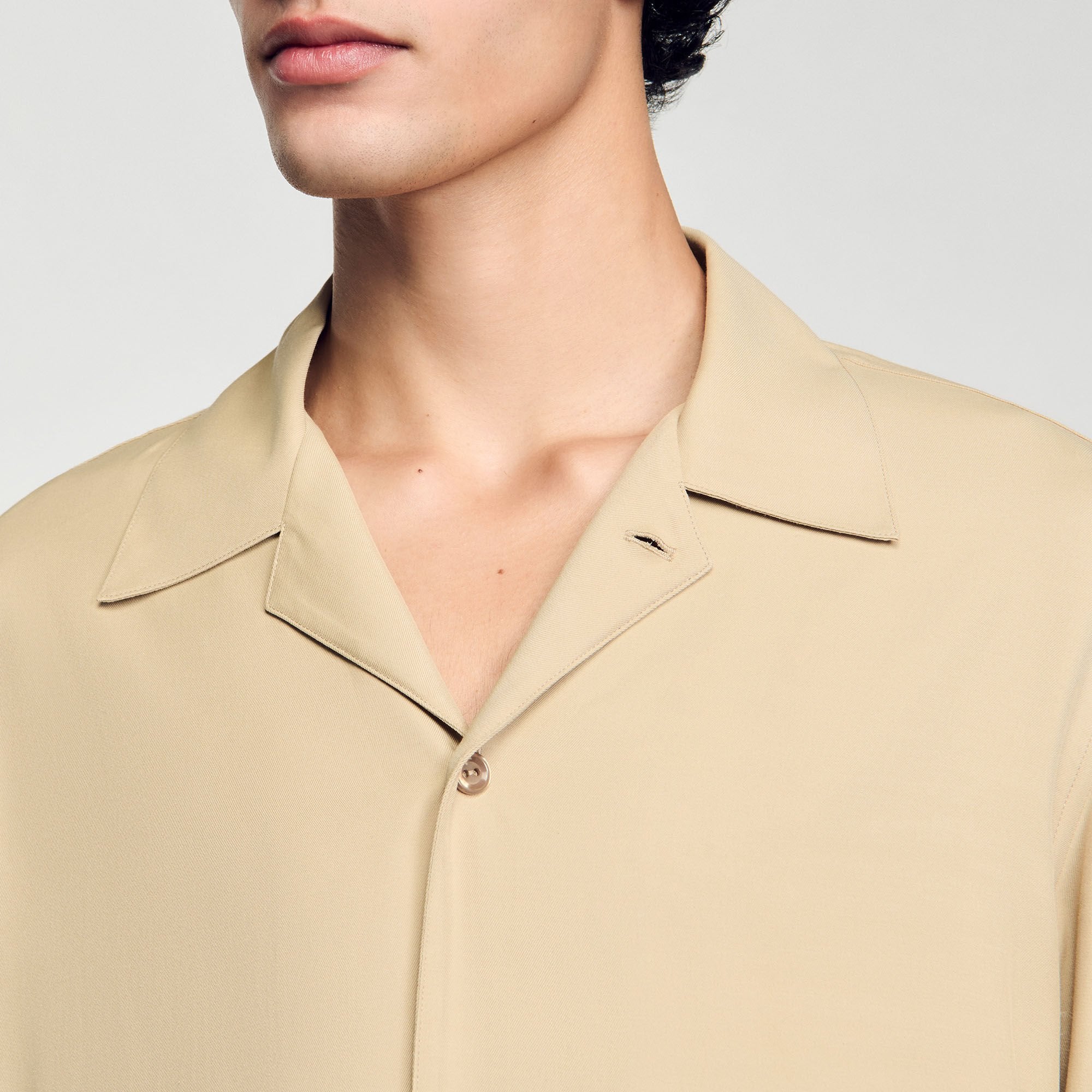 Sandro Men Flowy shirt