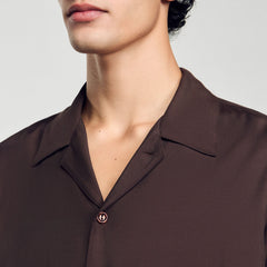 Sandro Men Flowy shirt