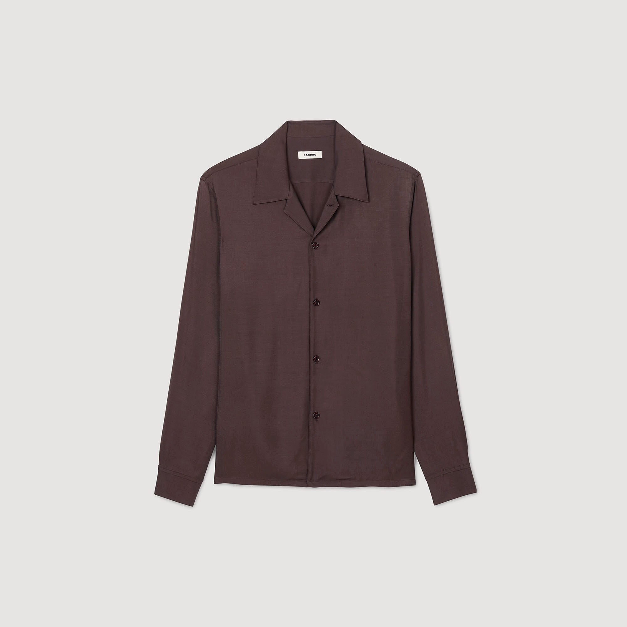 Sandro Men Flowy shirt
