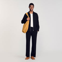 Sandro Men Pleated shirt