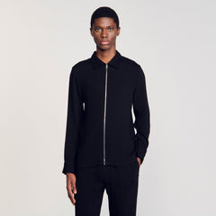Sandro Men Pleated shirt