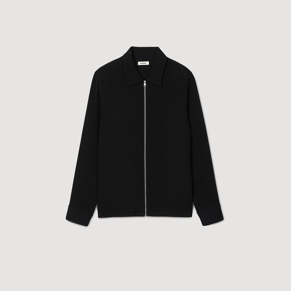 Sandro Men Pleated shirt