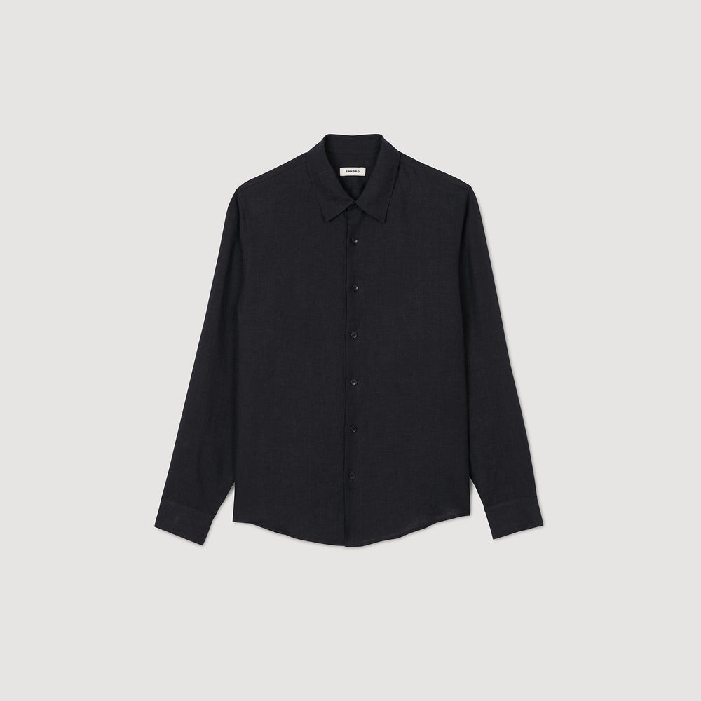 Sandro Men Linen shirt