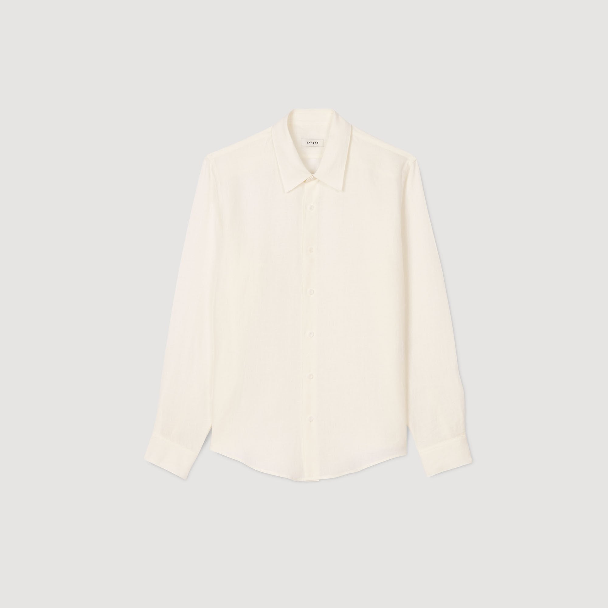 Sandro Men Linen shirt