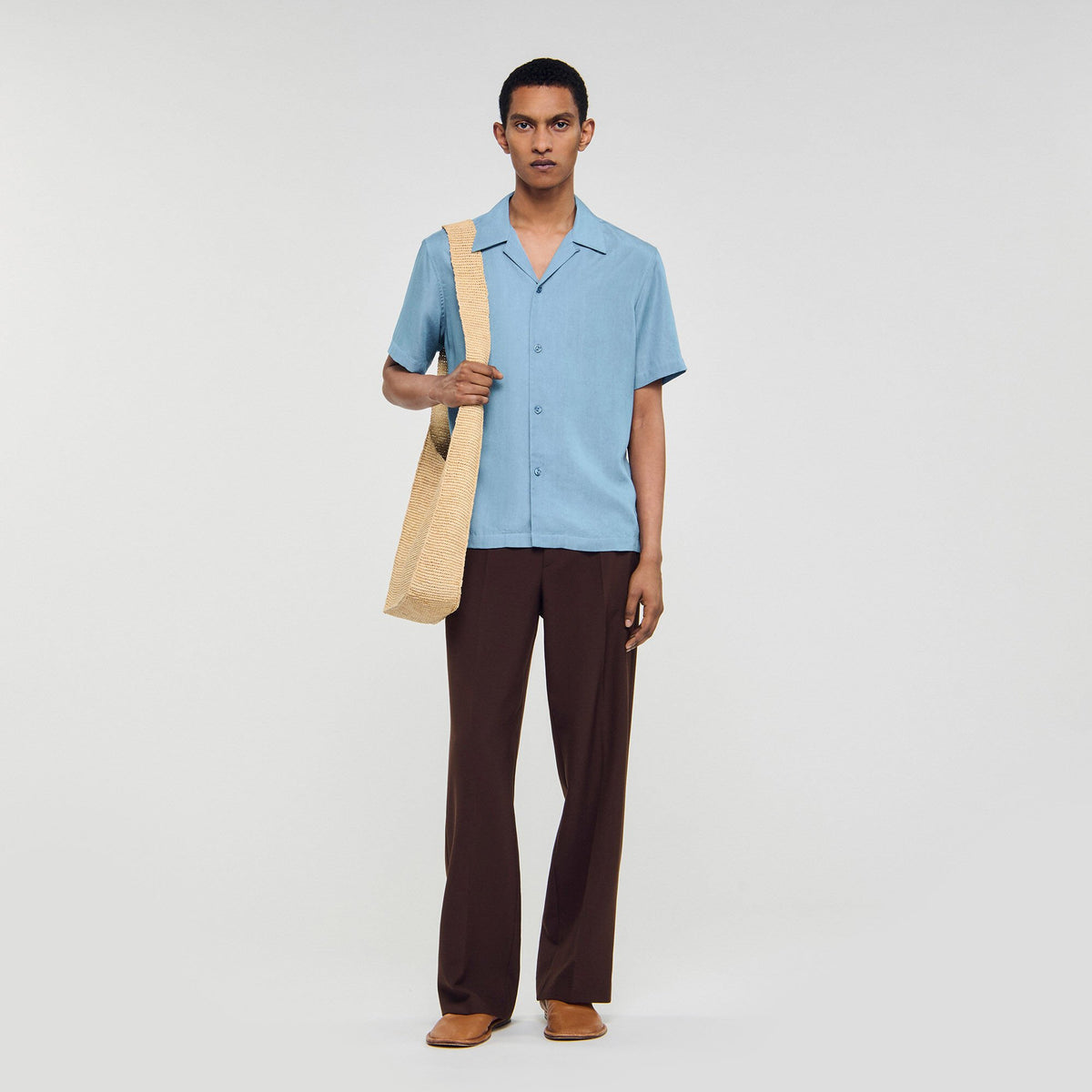 Sandro Men Short-sleeved shirt