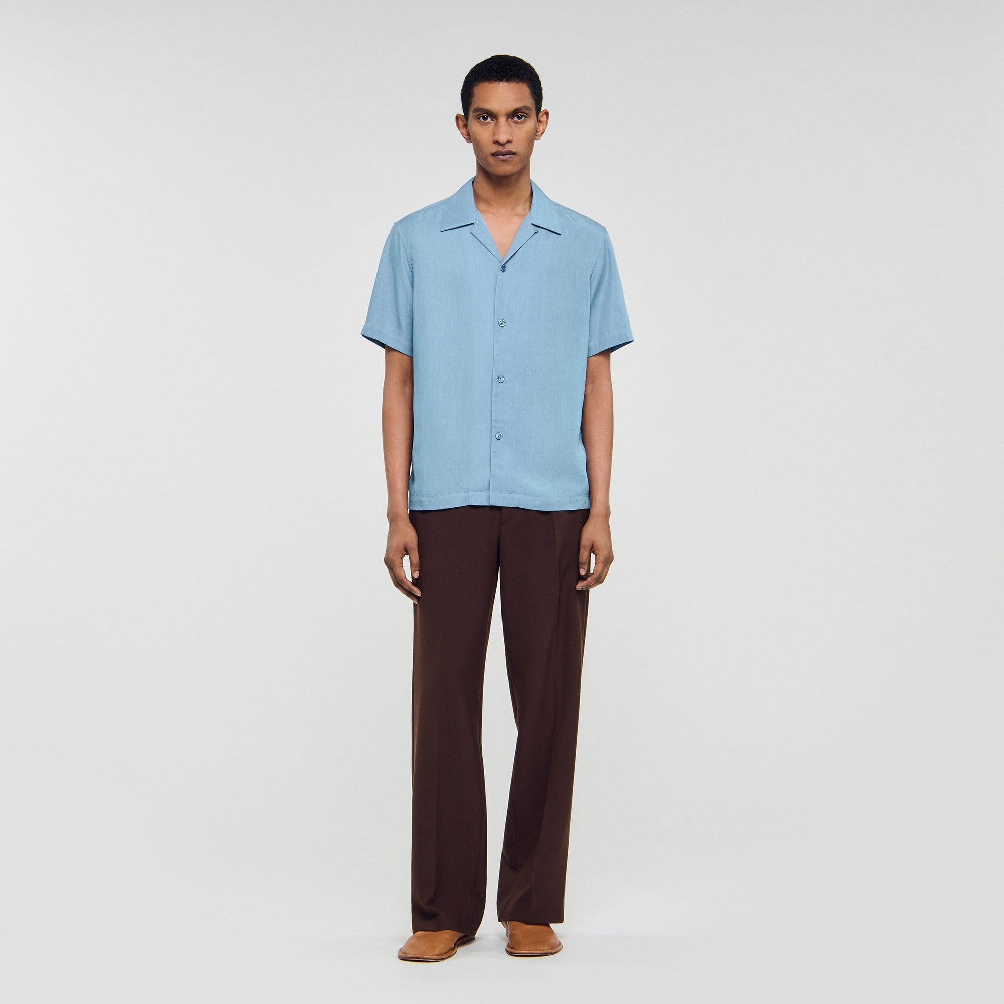Sandro Men Short-sleeved shirt