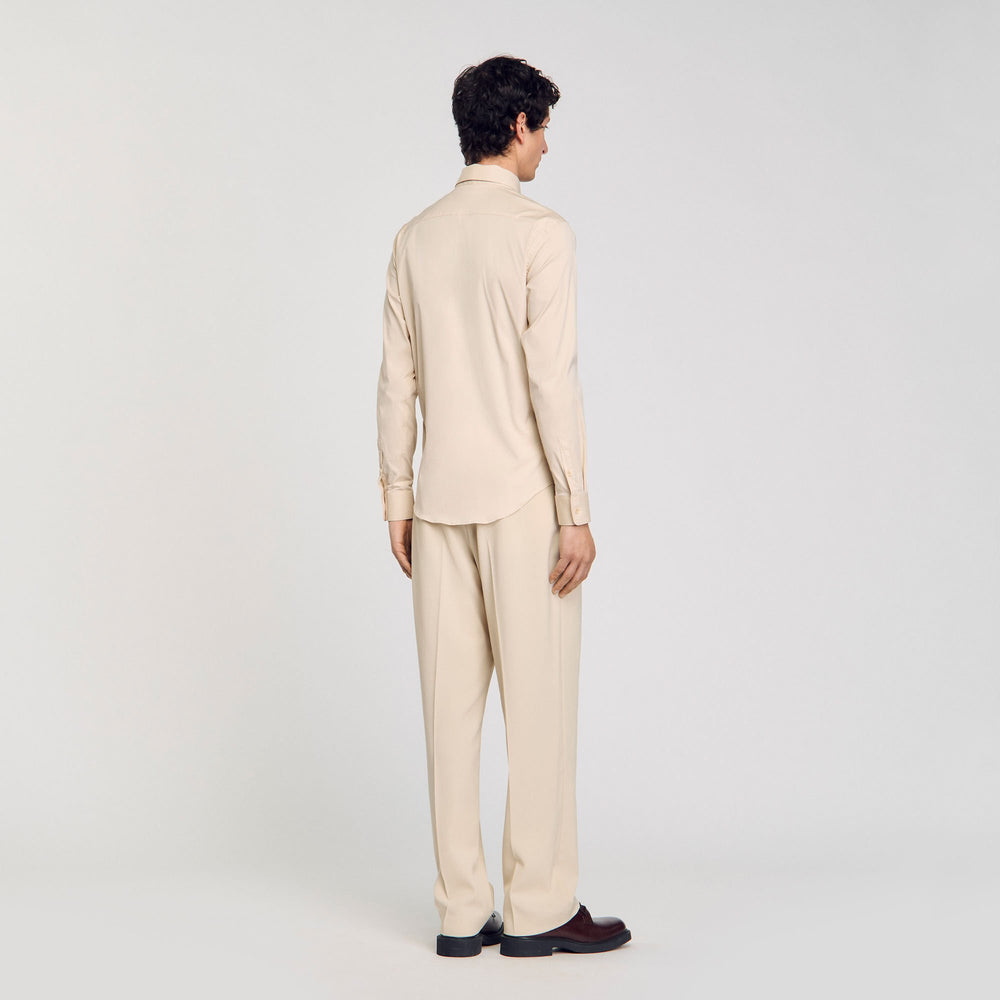 Sandro Men Plain shirt