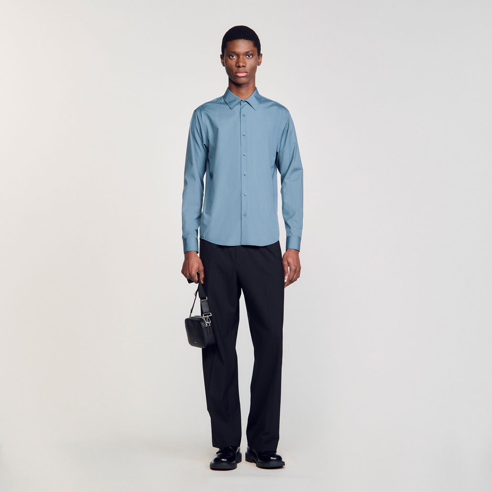 Sandro Men Plain shirt