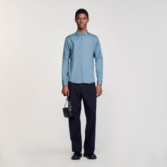 Sandro Men Plain shirt
