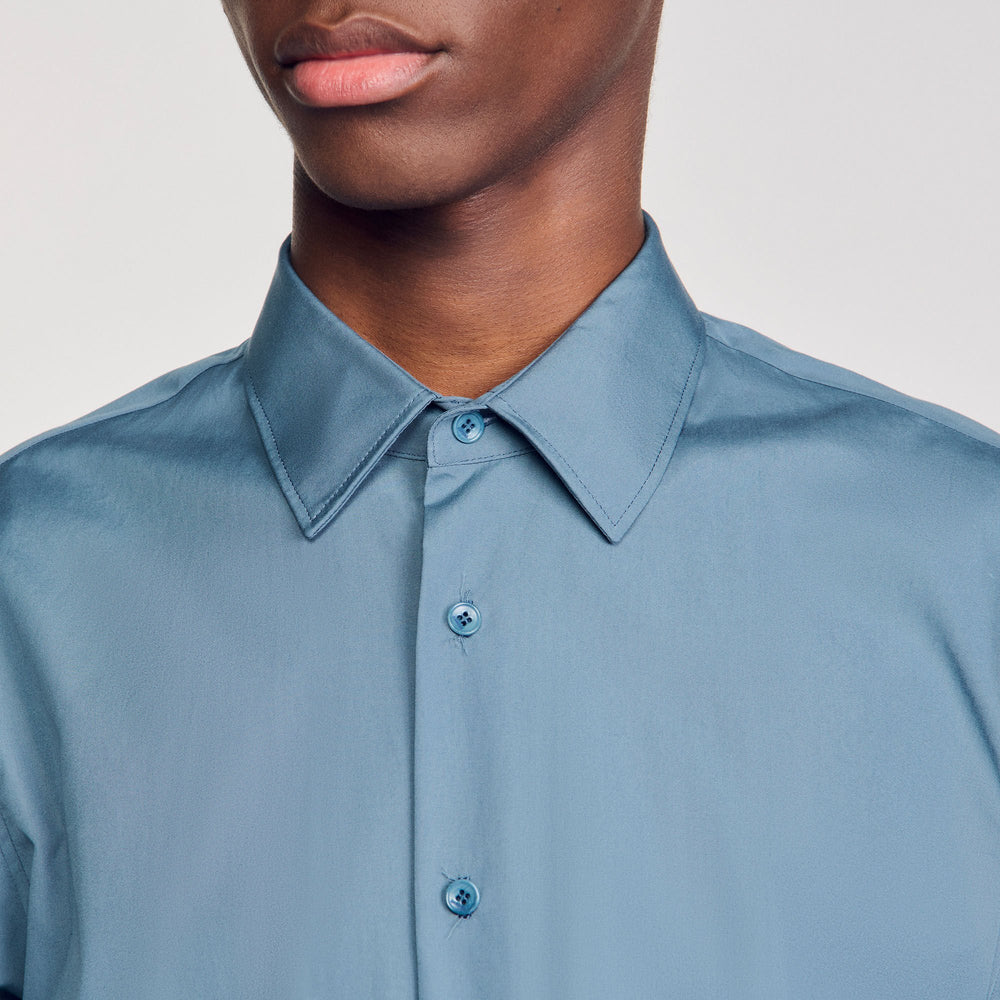 Sandro Men Plain shirt