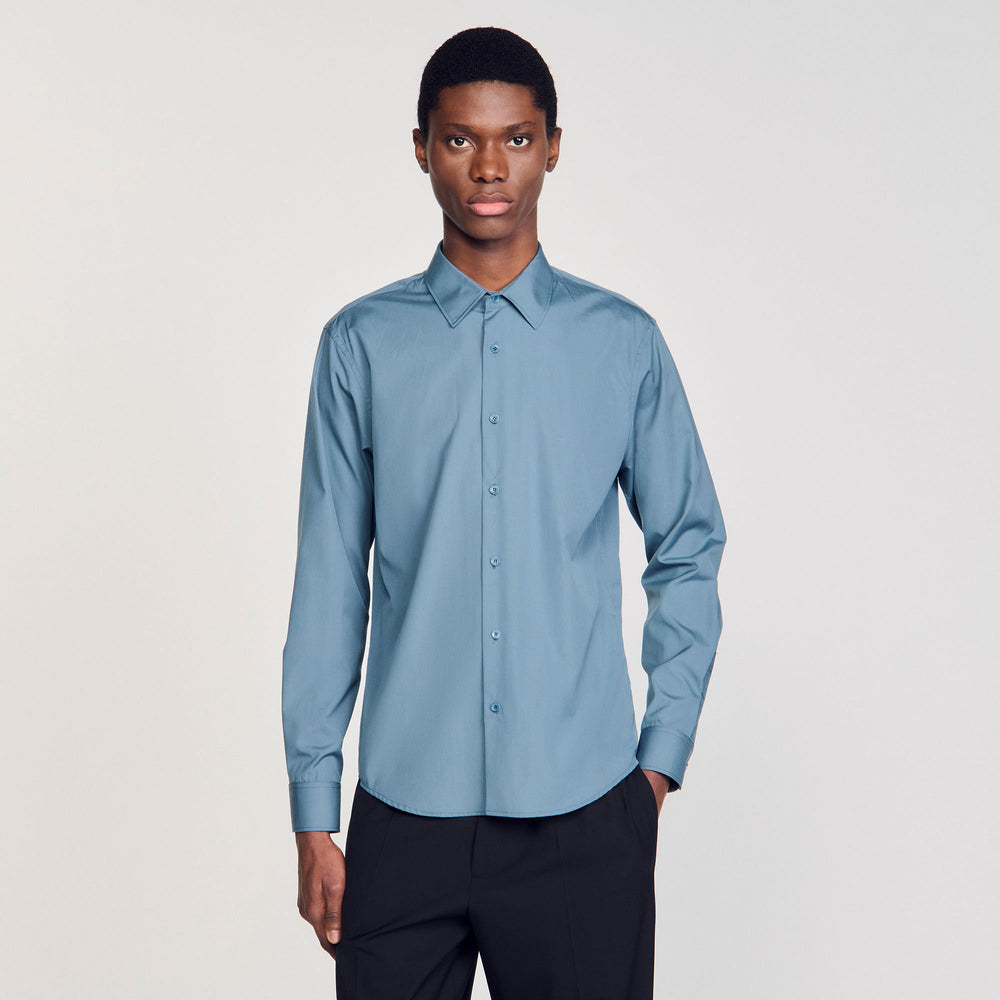 Sandro Men Plain shirt