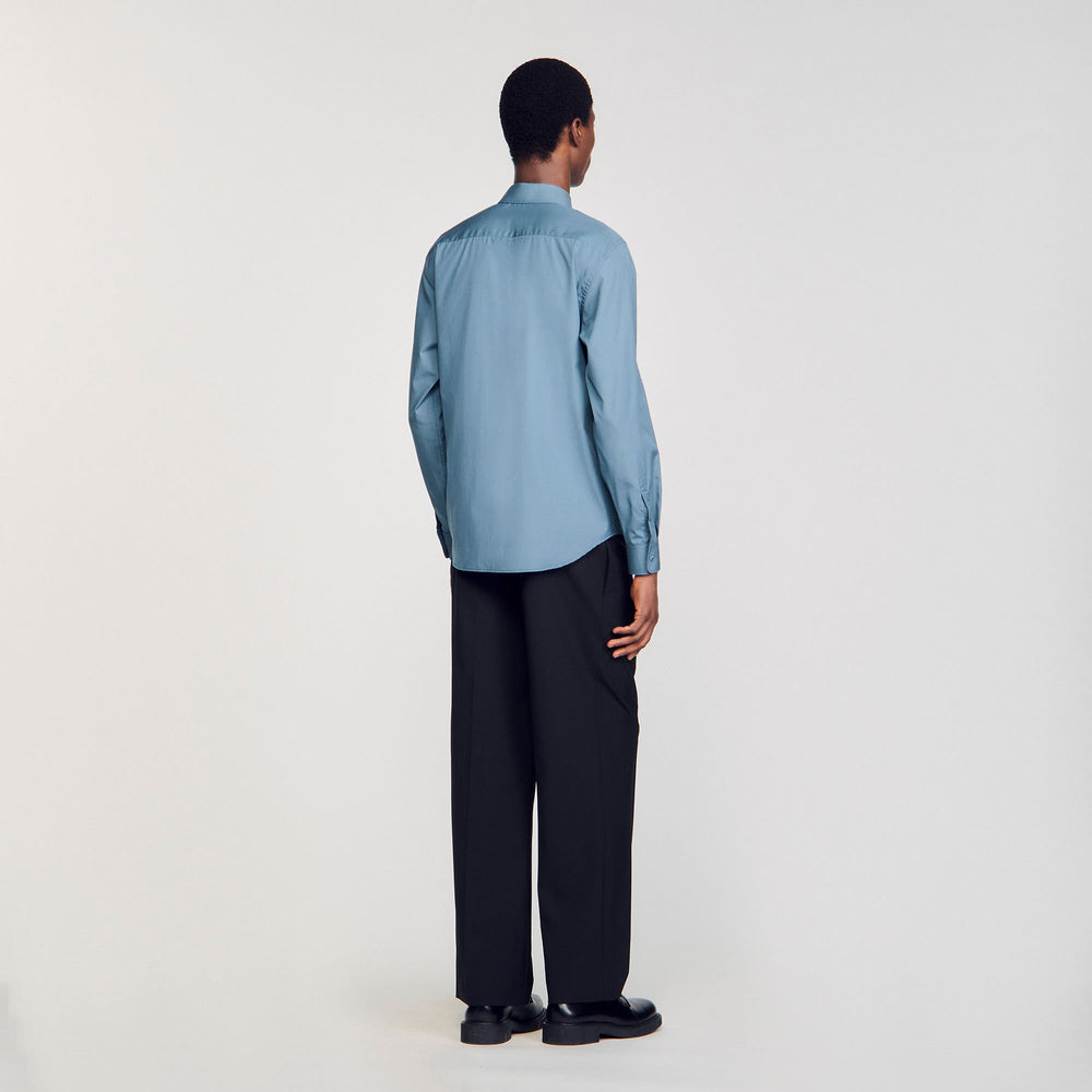 Sandro Men Plain shirt