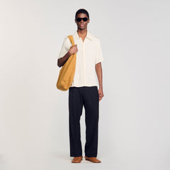 Sandro Men Crinkled shirt
