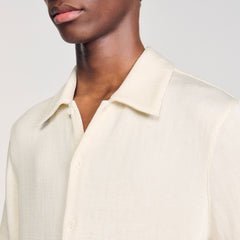 Sandro Men Crinkled shirt
