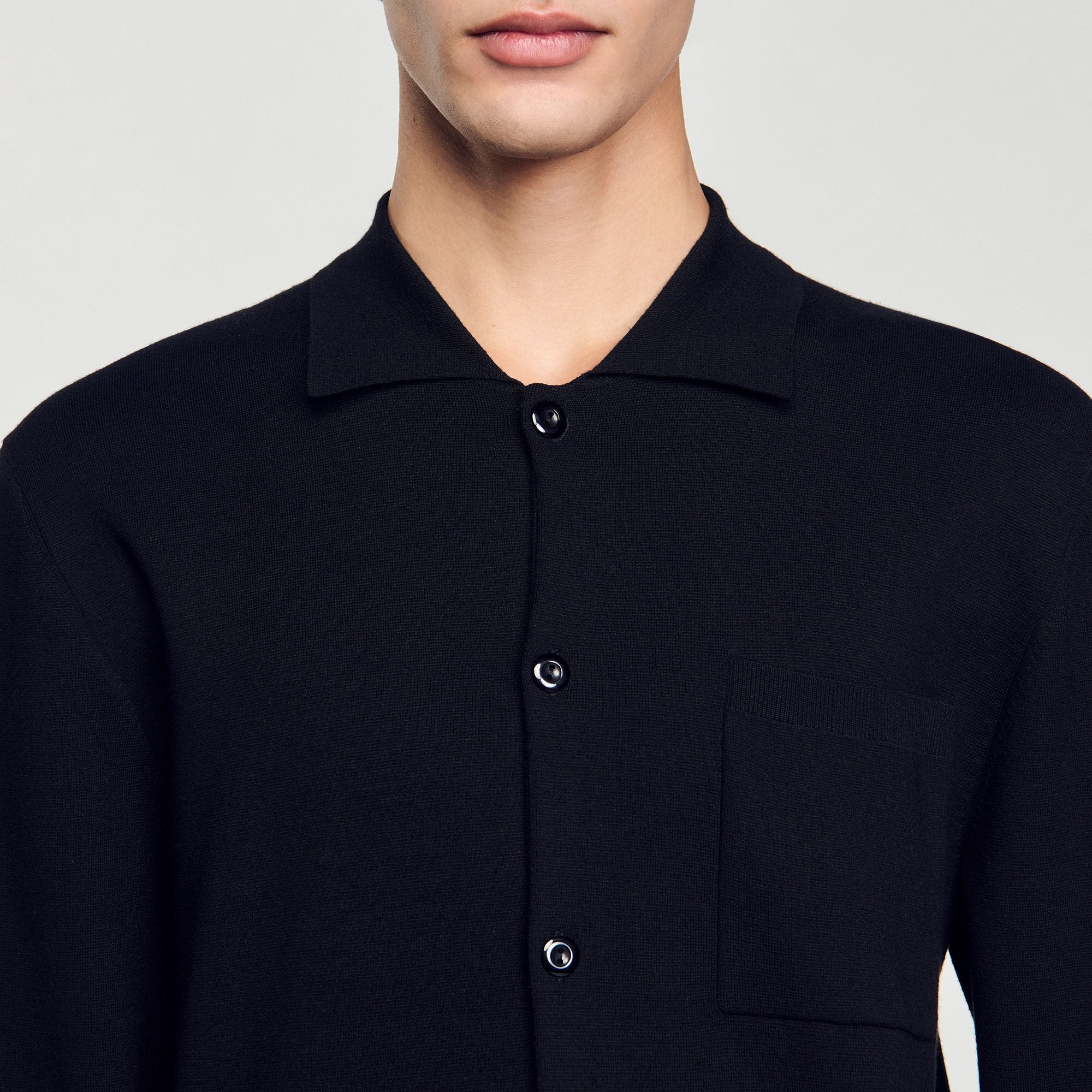 Sandro Men Button-down cardigan