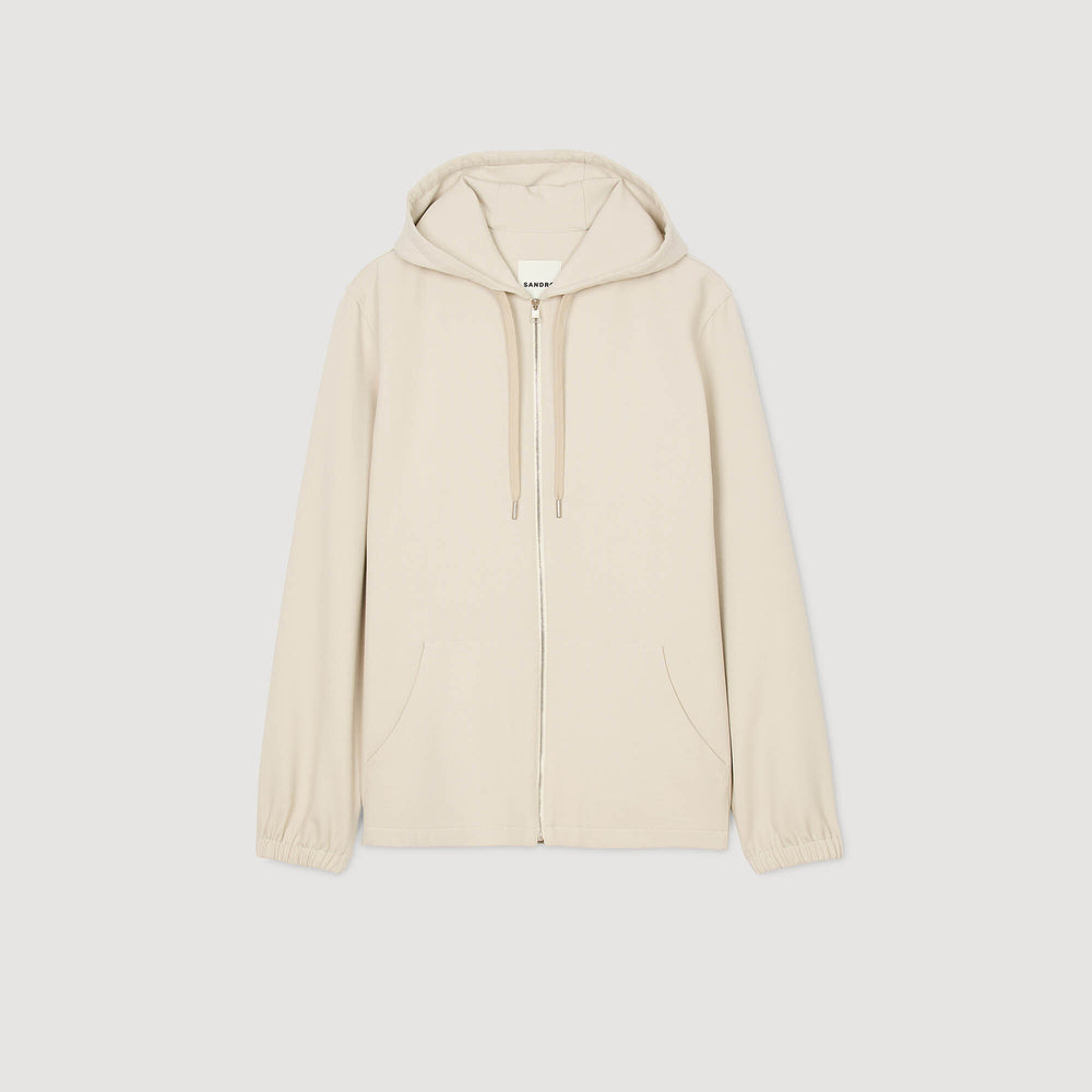 Sandro Men Hooded shirt jacket