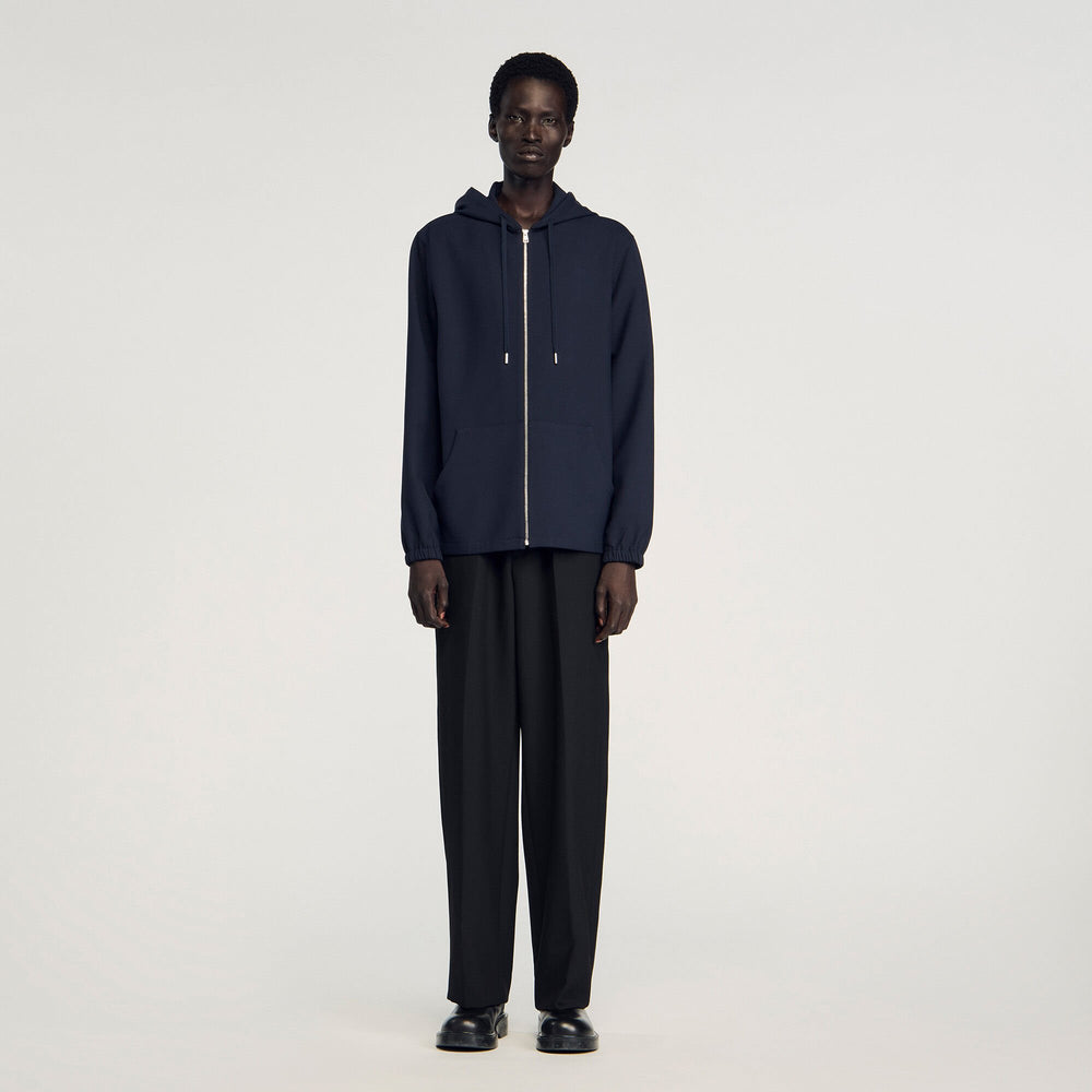 Sandro Men Hooded shirt