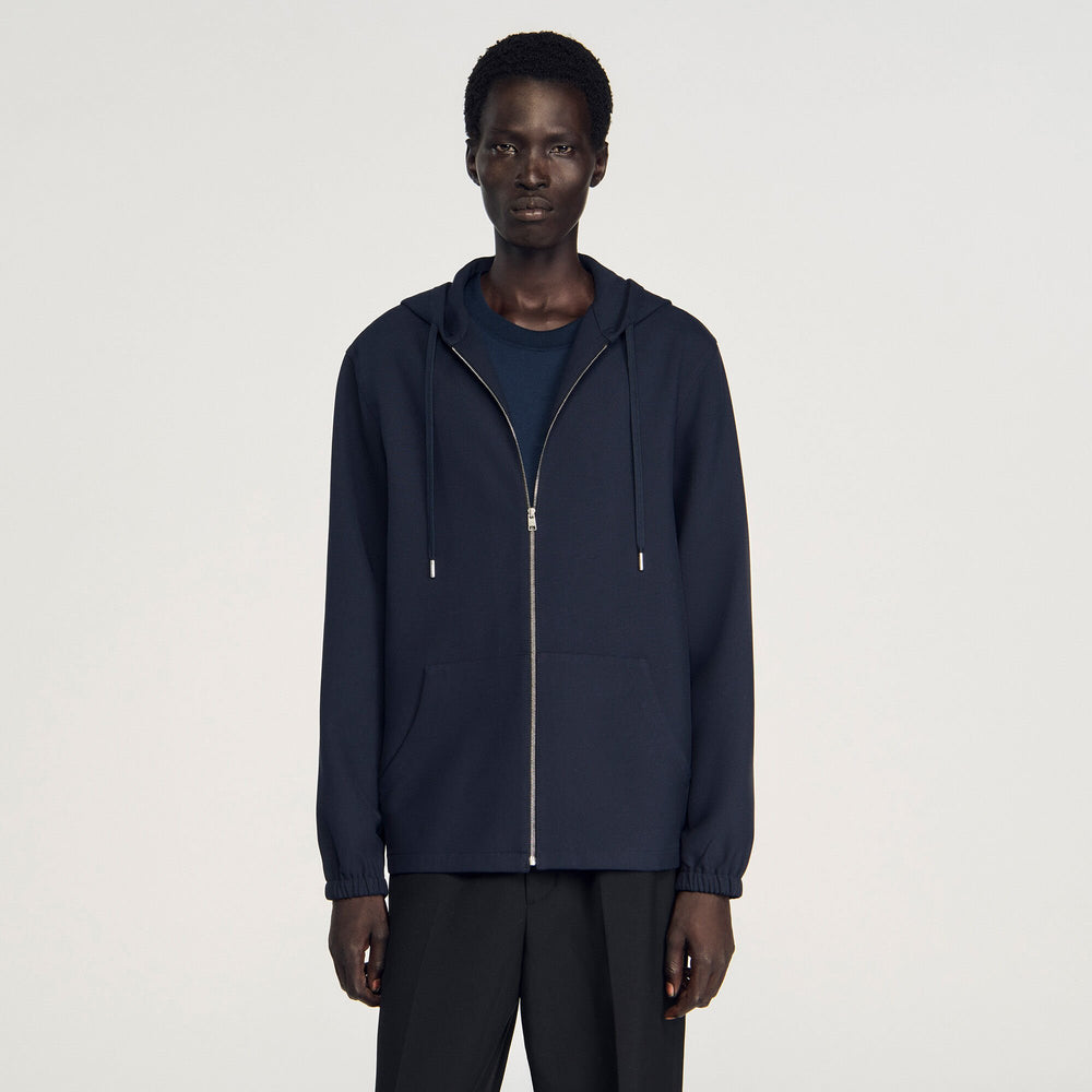 Sandro Men Hooded shirt