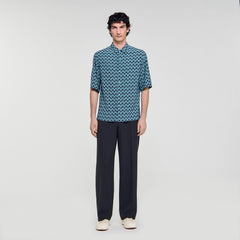Sandro Men Rope print shirt