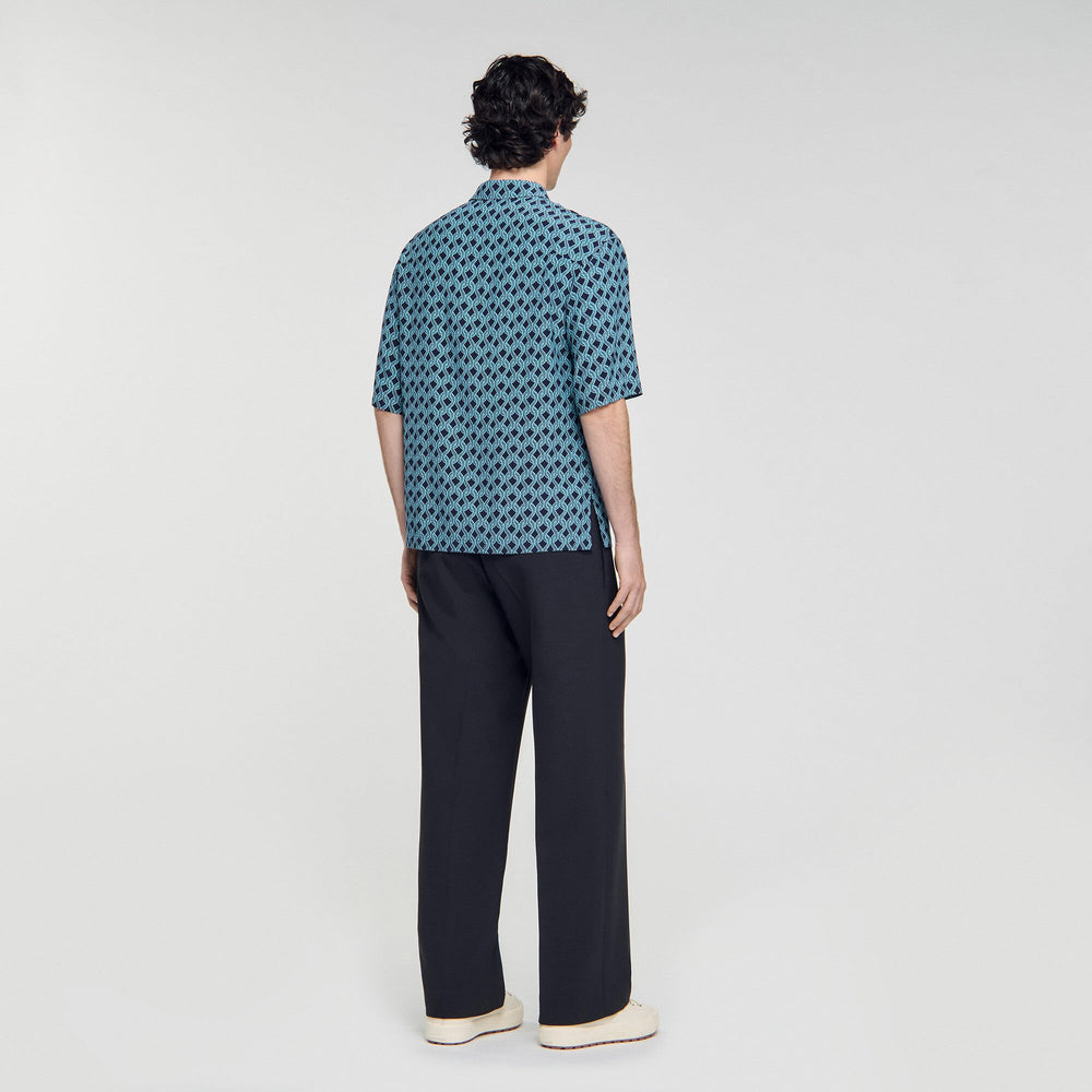 Sandro Men Rope print shirt